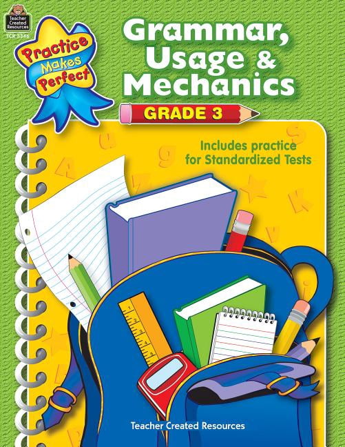 Language Arts: Grammar, Usage & Mechanics Grade 3 (Paperback)
