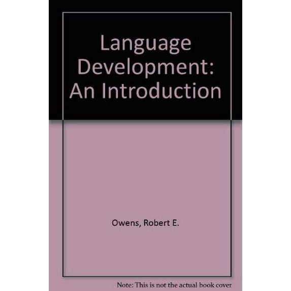Pre-Owned Language Development: An Introduction Paperback