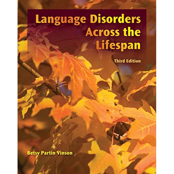 Pre-Owned Language Disorders Across the LifeSpan