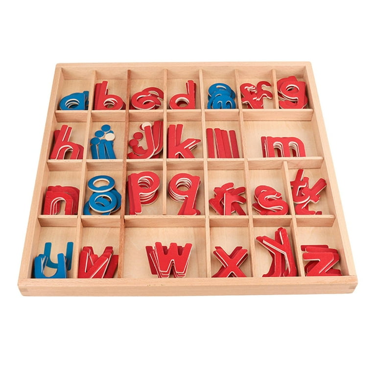 Language Educational Toys Objects Activity Small Letter for