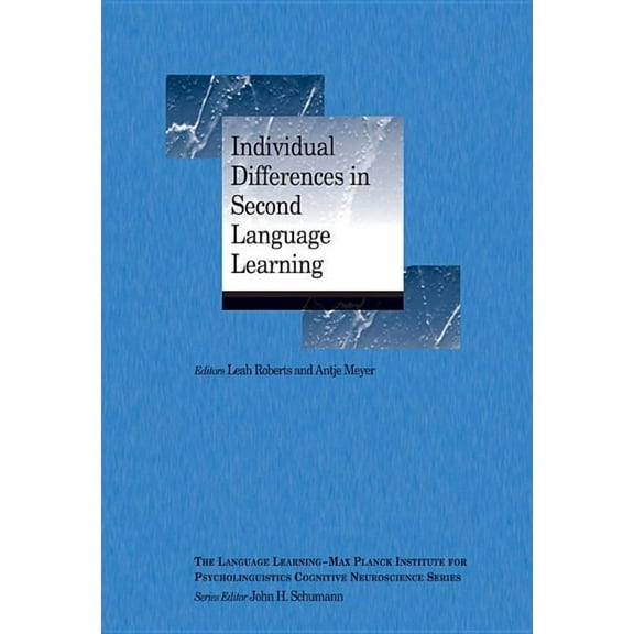 Language Learning Cognitive Neuroscience Individual Differences PB, Book 12, (Paperback)