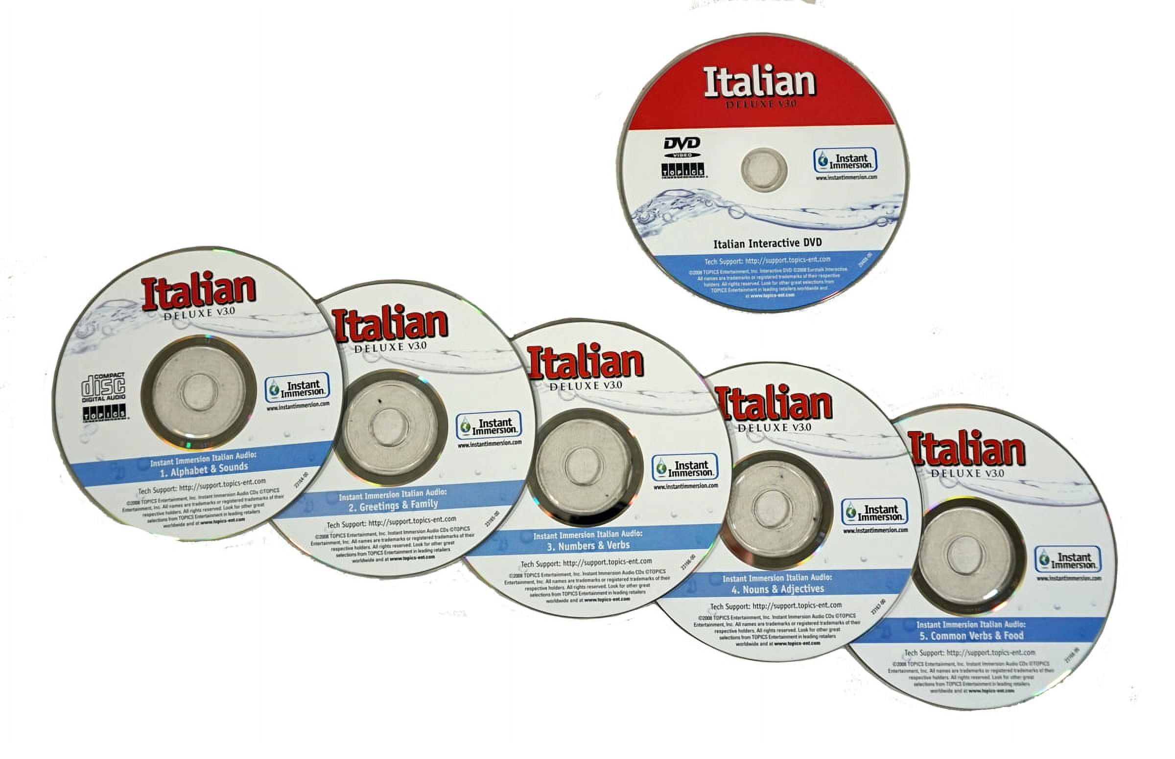 Learn How to Speak Italian Language - 5 Audio CDs PLUS Interactive DVD ...
