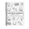 thumbnail image 1 of Language Learning Planner Vocabulary & Grammar Notebook With Weekly&Monthly Logs Language Vocabulary Notebook, 1 of 9