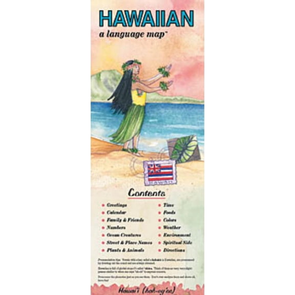 Hawaiian a Language Map