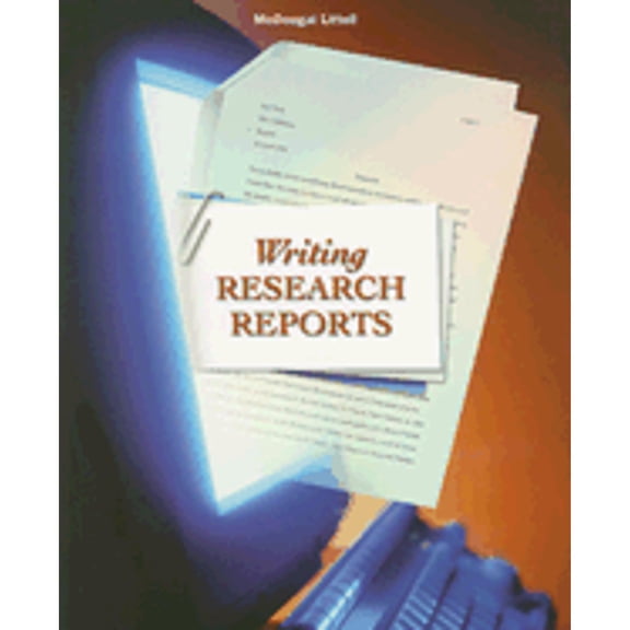 Pre-Owned Language Network: Writing Research Reports Grades 6-8 Paperback