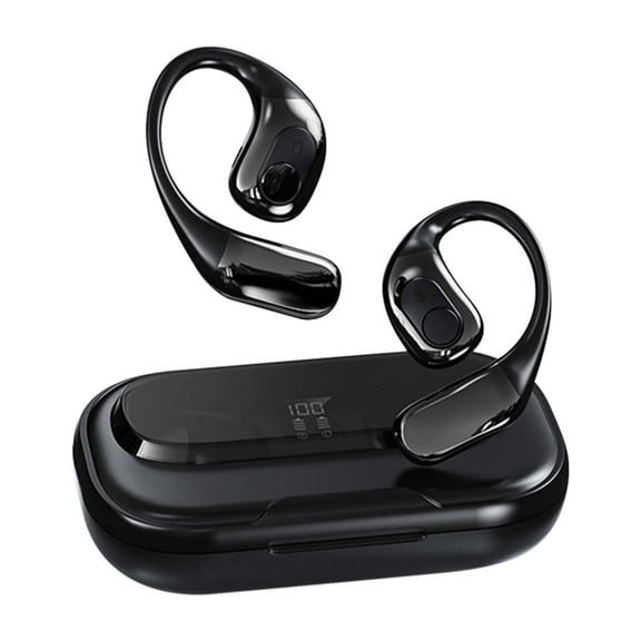Language Translation Earbuds, 3-in-1 Translator Earbuds, 144-language Real-time Two-Way OWS Earbuds, HD Sound, Long Battery Life, for iOS and Android, Ideal for Travel and Business, Black