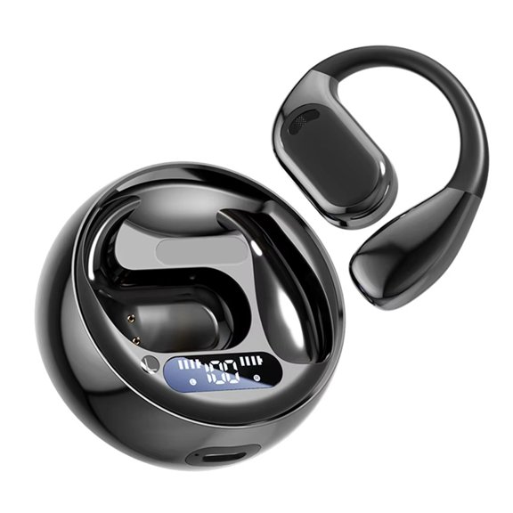 Language Translation Earbuds Bluetooth-Compatible 5.4 Translator Earbuds Translation Earphones for Business Learning,A