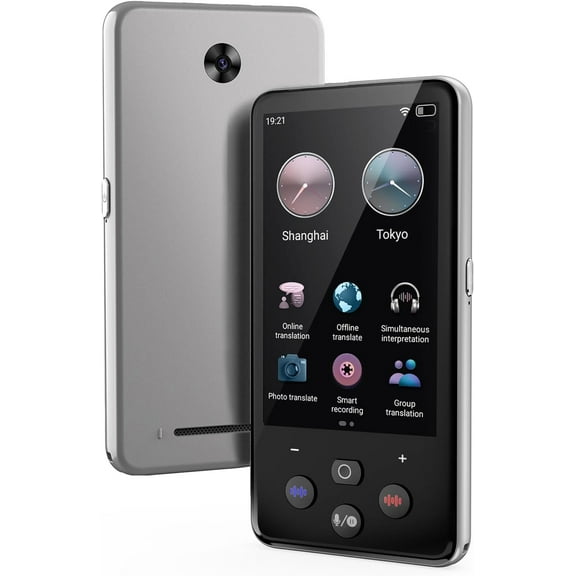 Language Translator 138 languages instant translation/chat/offline/recording/photo translator 4-inch touch screen, portable translator