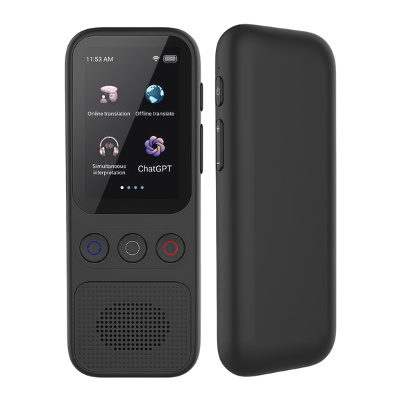 Language Translator Device, 138 Languages Supported, Voice Translator Offline, Portable Two-Way Real-Time Language Translator for Travel Business Learning