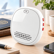 Language Translator Device 165 Languages Real Time Two Way Voice Translator Portable Wearable Translation Device For Travel And Business White