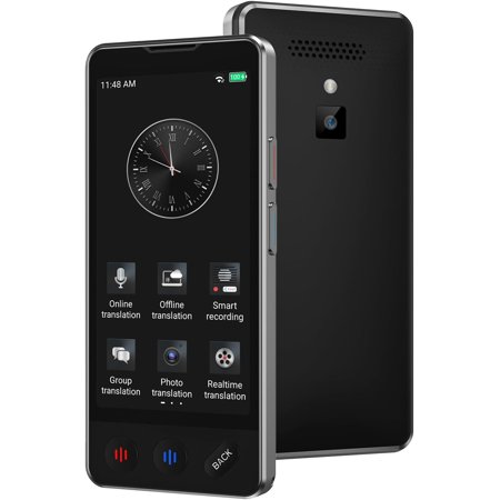 Language Translator Device, The Latest Instant Translation Device in 2024 with 5 Inch Touchscreen, 139+ Languages Online Voice Translation, 360h Standby, Real-time Translator for Travel Business