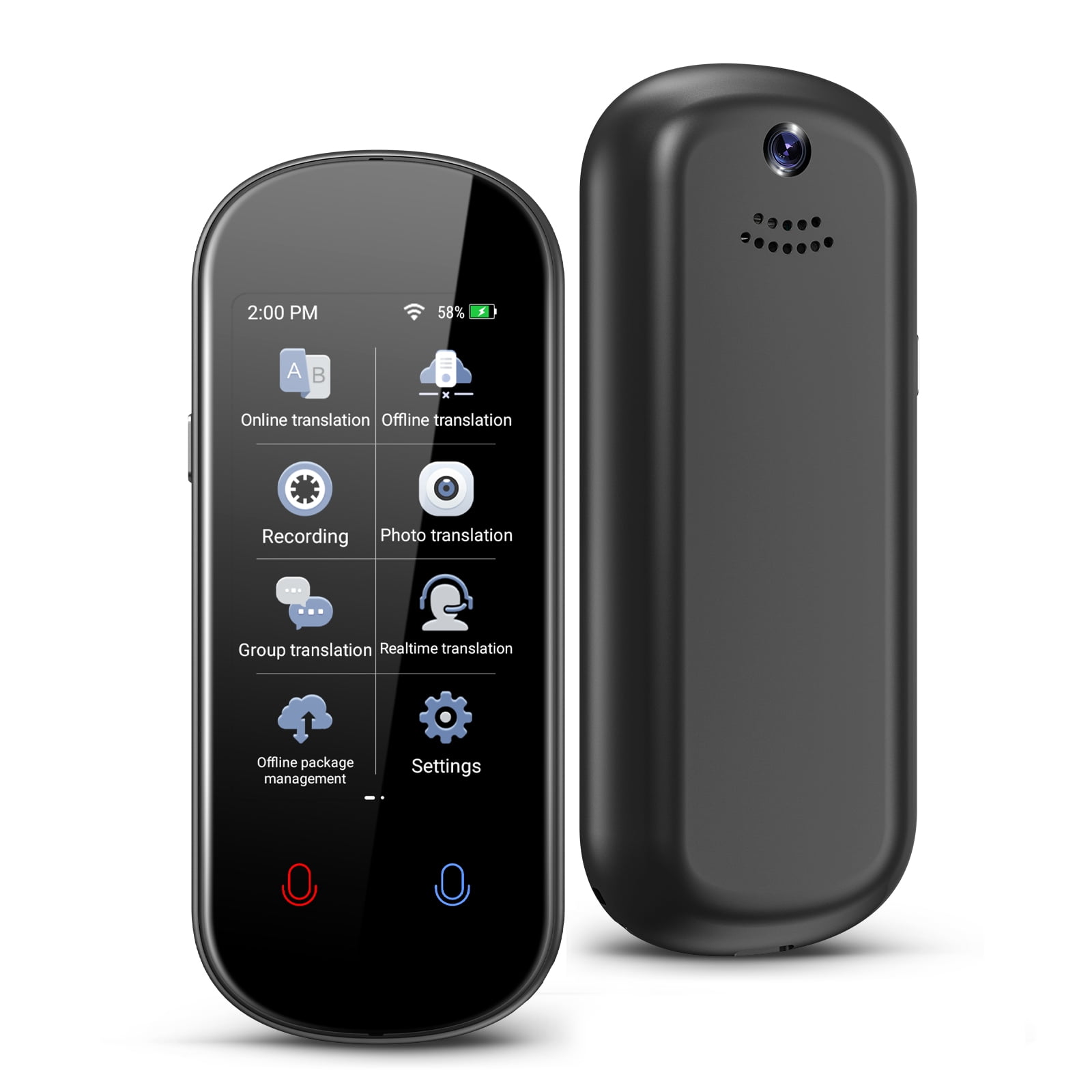 Language Translator Device, Two Way RealTime Voice Translation