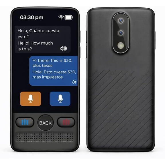Language Translator Device, Voice/Text Bidirection Word Translator, 138 Languages Online/Offline Translator For business And Learning