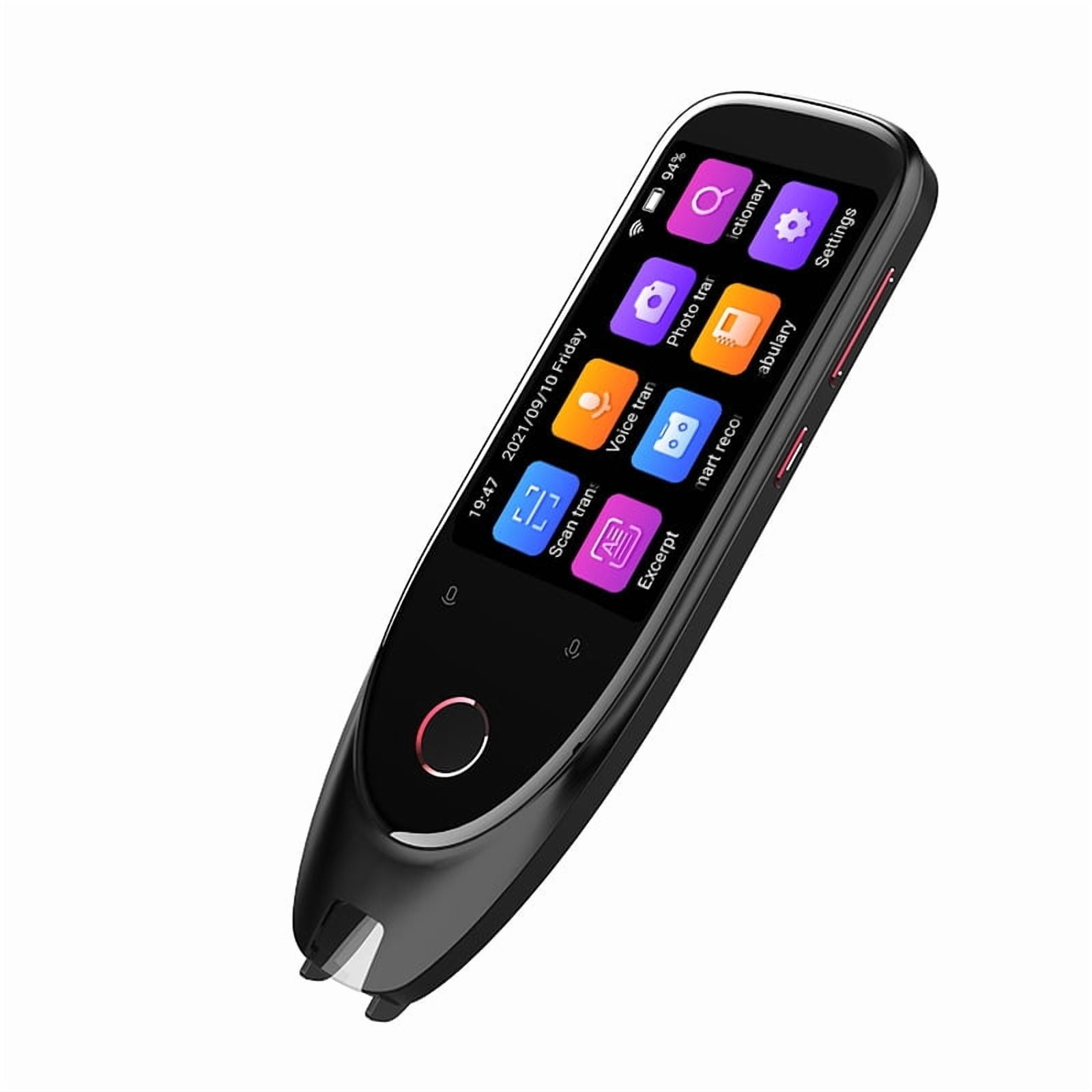 Language Translator Pen, 112 Languages Supported Translation Pen,Pen Scanner, Text to Speech Reading Pen for Dyslexia,Text Extract Reader Pen, Portable Traductor Pen for Study, Travel,Business