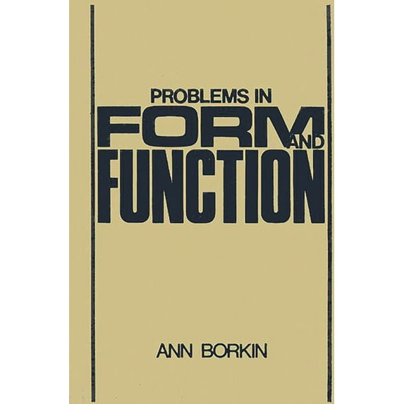 Language and Being Problems in Form and Function, (Hardcover)