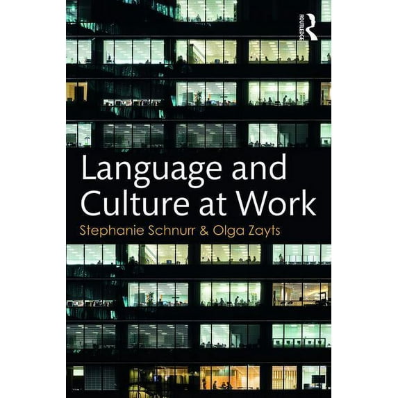Language and Culture at Work, (Paperback)
