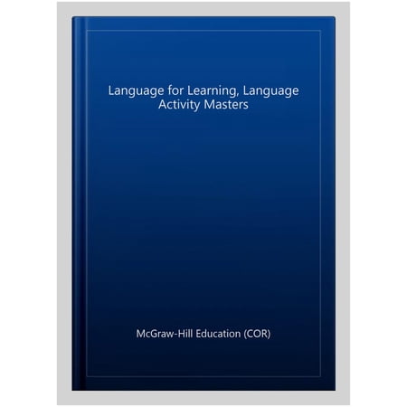 Pre-Owned Language for Learning Language Activity Masters Book 1 (Paperback)
