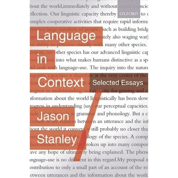 Language in Context : Selected Essays