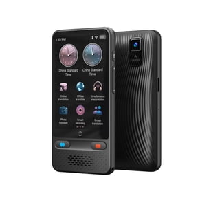Languages Translator Device, 148 Language Real Time Two-Way Voice Translation, Offline & Online & Photo Text to speech Translator Device, Portable business learning for overseas travel
