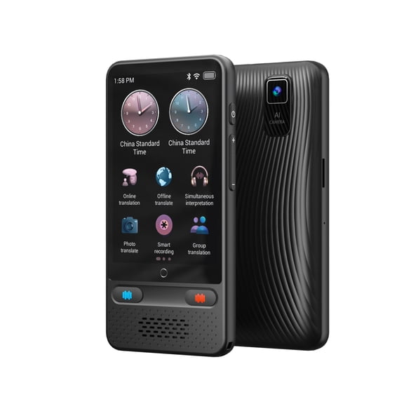 Languages Translator Device, 148 Language Real Time Two-Way Voice Translation, Offline & Online & Photo Text to speech Translator Device, Portable business learning for overseas travel