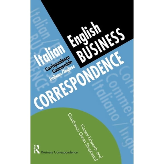 Languages for Business Italian/English Business Correspondence, (Hardcover)