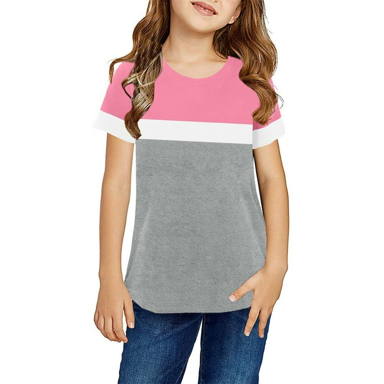 Girls summer t shirts discount