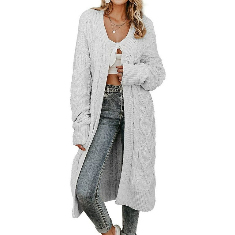 Walmart long cardigan sale