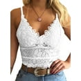 thumbnail image 1 of SySea Summer Lace Stitching Women V-Neck Tank Tops Camisole, 1 of 5
