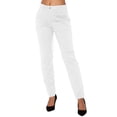 thumbnail image 1 of Langwyqu Women Mid-Rise Stretch Work Pants Female Long Trousers, 1 of 5