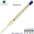 thumbnail image 1 of Lanier Combo Pack - 1 Pack - Monteverde Soft Roll Extra Fine Ballpoint P11 Paste Ink Refill Compatible with most Parker Style Ballpoint Pens - Blue (Extra Fine Tip 0.5mm), 1 of 3