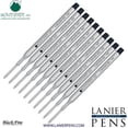 thumbnail image 1 of Lanier Combo Pack - 10 Pack - Monteverde Capless S42 Gel Ink Refill Compatible with most Sheaffer Style Ballpoint Pens - Black (Fine Tip 0.6mm), 1 of 3