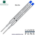 thumbnail image 1 of Lanier Combo Pack - 2 Pack - Monteverde Capless S42 Gel Ink Refill Compatible with most Sheaffer Style Ballpoint Pens - Blue (Fine Tip 0.6mm), 1 of 3
