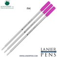 thumbnail image 1 of Lanier Combo Pack - 3 Pack - Monteverde Soft Roll Ballpoint C13 Paste Ink Refill Compatible with most Cross Style Ballpoint Pens - Pink (Medium Tip 0.7mm), 1 of 3