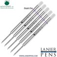 thumbnail image 1 of Lanier Combo Pack - 5 Pack - Monteverde Capless Ceramic Gel P42 Ink Refill Compatible with most Parker Style Ballpoint Pens - Purple (Fine Tip 0.6mm), 1 of 3