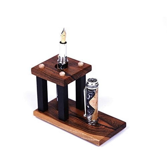 Lanier Pens - Bocote and Ebony Upright Stand - 1 Pen