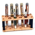 thumbnail image 1 of Lanier Pens - Maple and Ebony Upright Stand - 9 Pen, 1 of 1