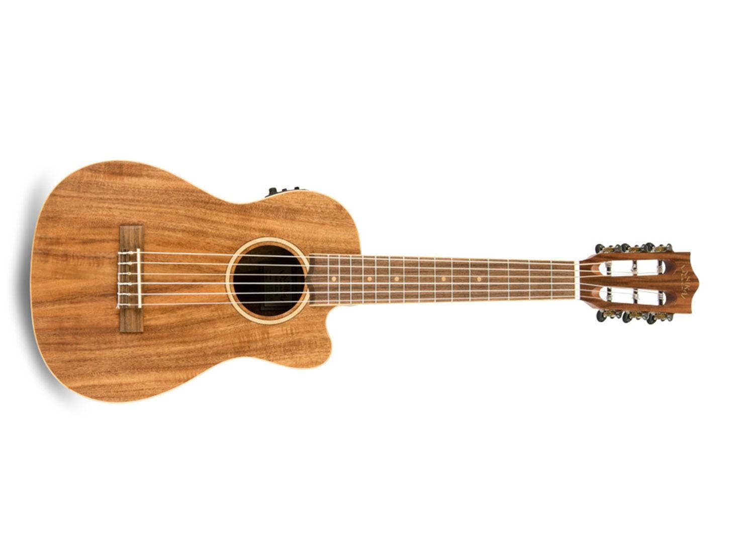 Lanikai Acacia Guitelele with Kula Preamp A/E Ukulele