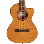 Lanikai FM-CETT Flame Maple Acoustic-Electric Thin Tenor Ukulele