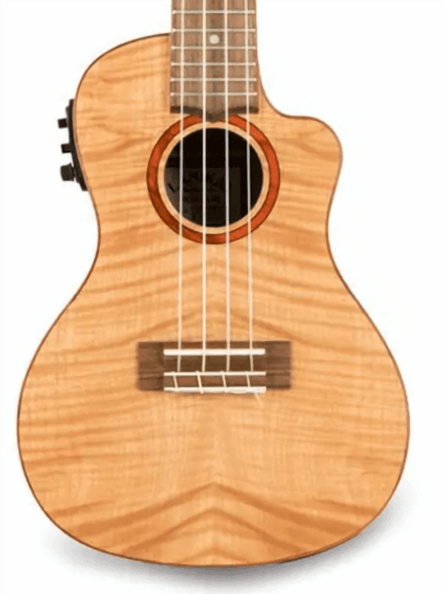 Lanikai Flame Maple Concert with Kula Preamp A/E Ukulele