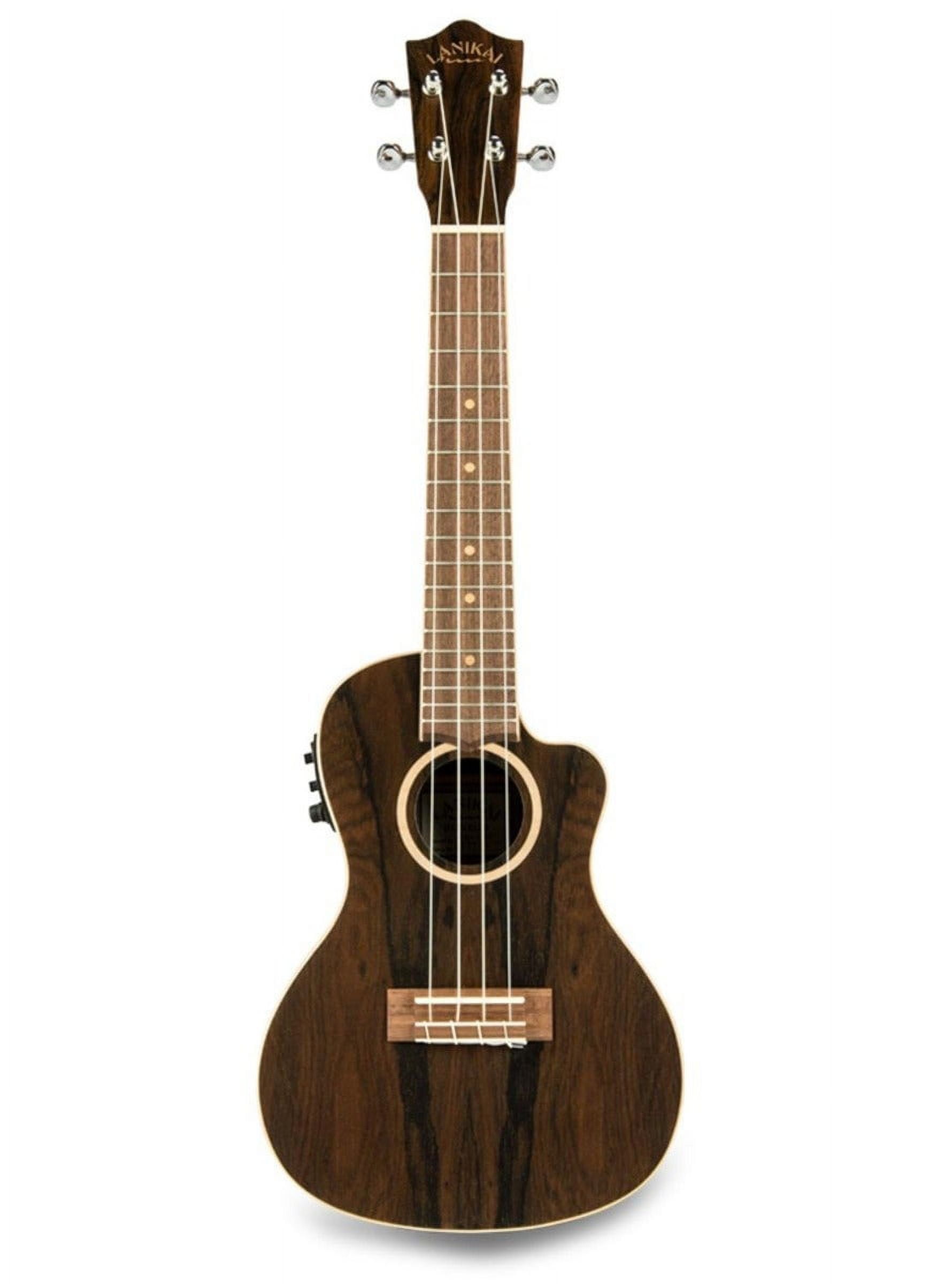 Lanikai Ziricote Concert with Kula Preamp A/E Ukulele