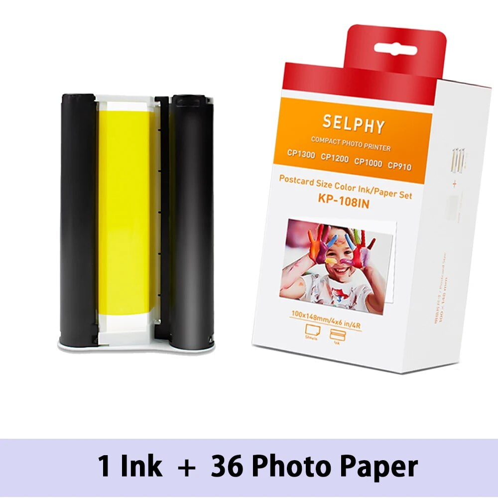 Canon - 9個セット CANON キヤノン SELPHY CP KP-108IN Shop Canon KP-108IN Color Ink/Paper Set | Canon U.S.A., Inc.