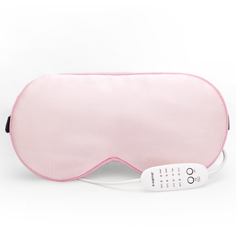 Kigai Pink Terrazzo Breathable Sleeping Eyes Mask, Cool Feeling Eye Sleep  Cover for Summer Rest, Elastic Contoured Blindfold for Women & Men Travel