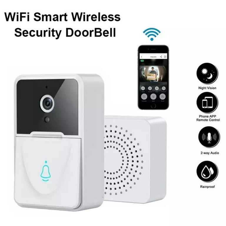 Lankey Smart Video Doorbell Camera, 1080P HD, Wi-Fi, Night - Main Image