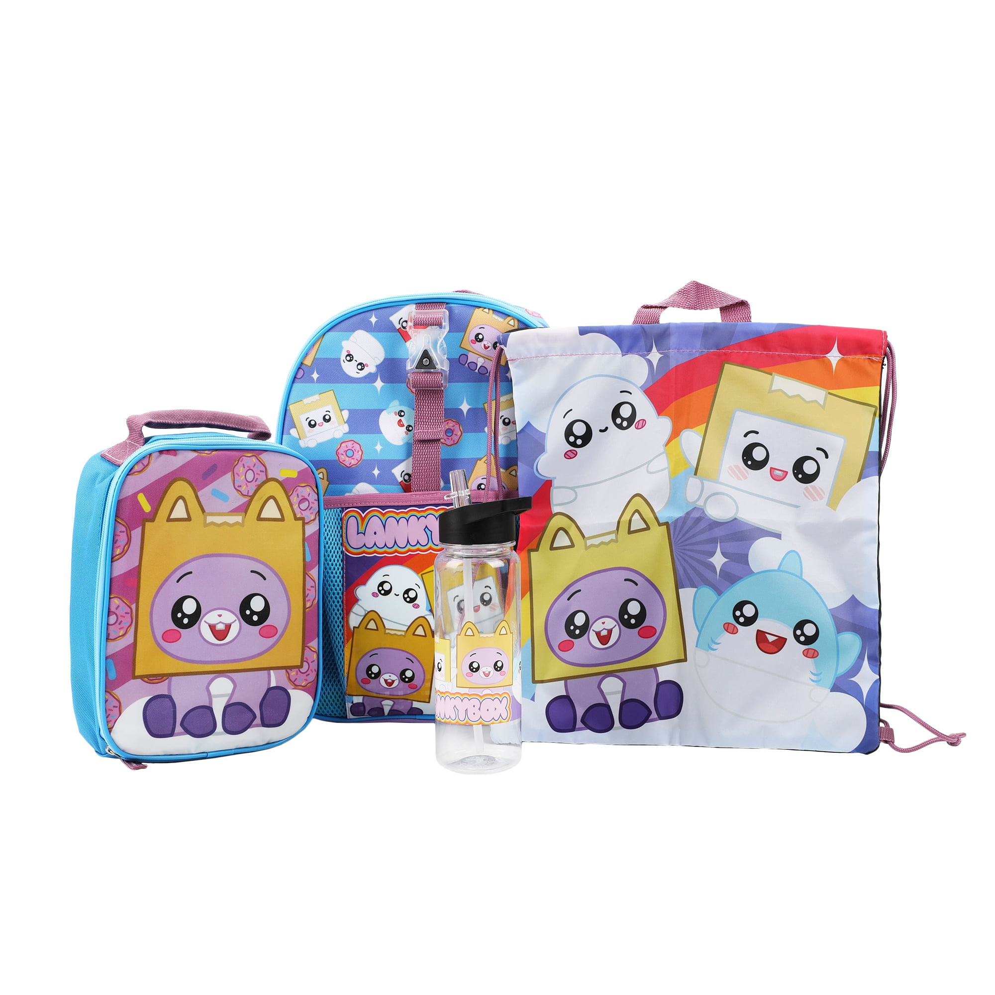 Lankybox Backpack And Lunchbox