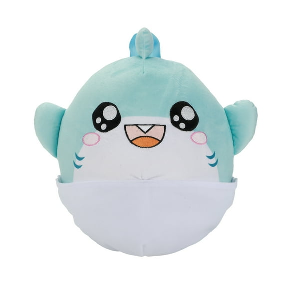 LankyBox Baby Thicc Shark 12.5" Plush Backpack