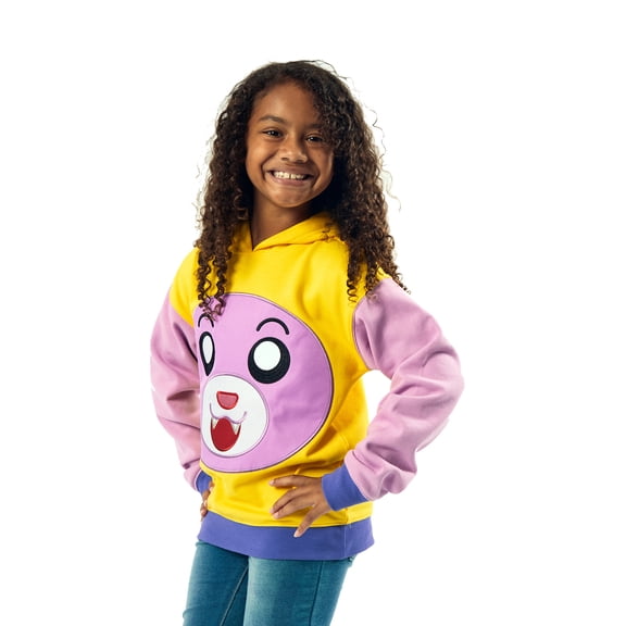 LankyBox Foxy Long Sleeve Boy's Colorblock Hooded Sweatshirt-4