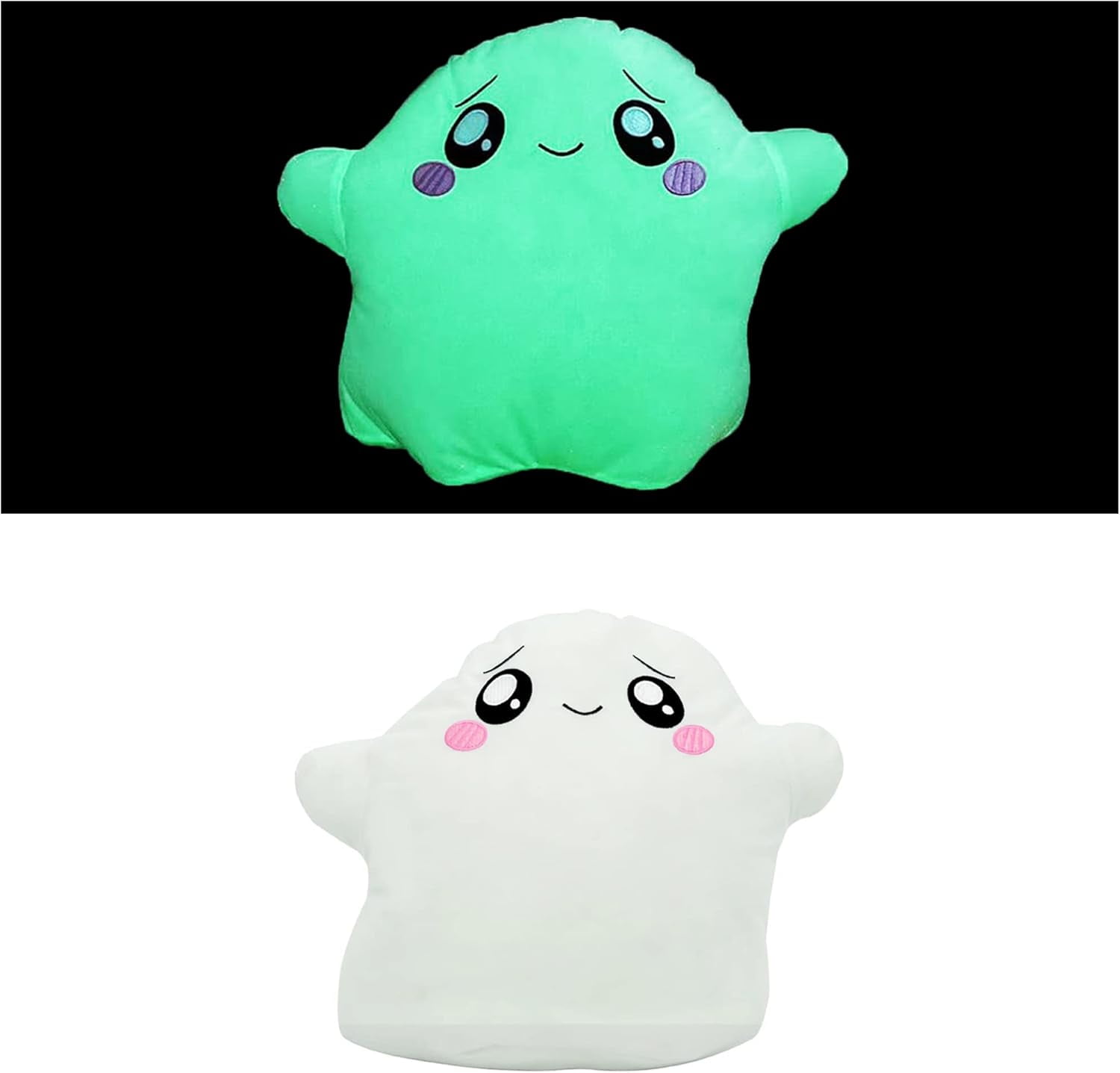 LankyBox Plush Toy - Glow in The Dark Ghosty Plush Toy - Ghosty Plush ...