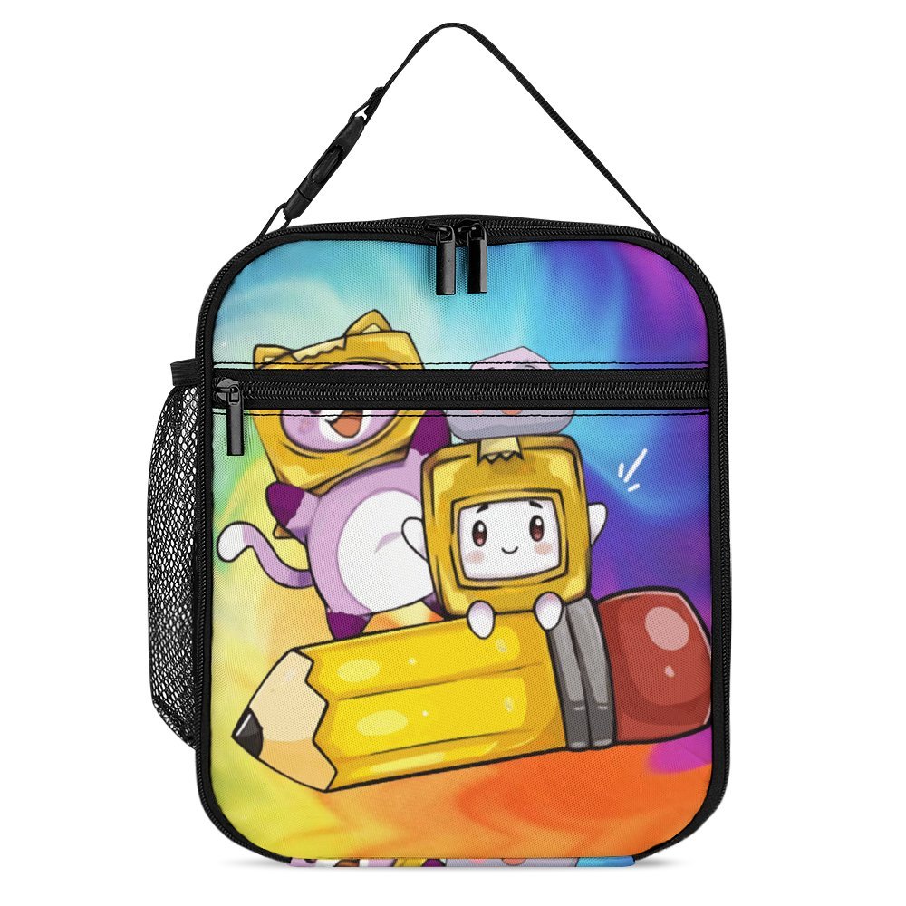 Lankybox 10 Lunch Bag/Tote Bag for Men/Women/Boys/Girls/Teens Portable Cute Lightweight Picnic