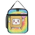 Lankybox 14 Lunch Bag/Tote Bag for Men/Women/Boys/Girls/Teens Portable Funny Large Picnic Box