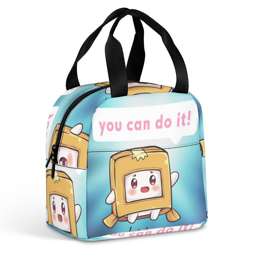 Lankybox 20 Portable Lightweight Lunch Bag/Tote Bag for Mens/Womens/Boys/Girls Cute Lunch Box